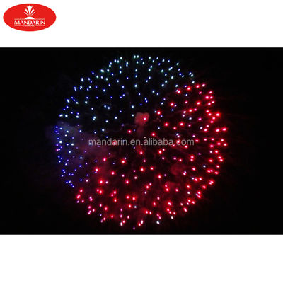 mortero aéreo Shell Fireworks del saludo de las bolas profesionales de la pirotecnia 1.3g