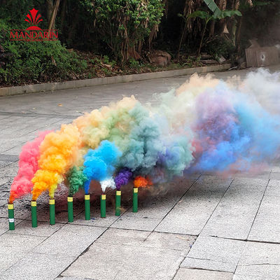 Paquete colorido del OEM del PDA de la bomba de humo del arco iris de 2 minutos