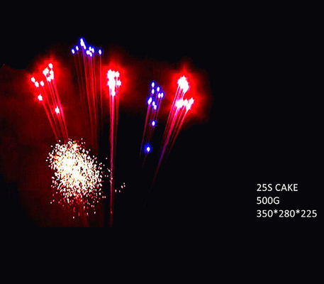 25 fuegos artificiales clásicos al aire libre pirotécnicas de encargo de la torta del consumidor del Año Nuevo de los tiros en venta