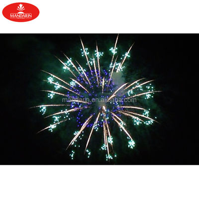 Los fuegos artificiales profesionales MD-00267 exhiben la artillería Shell Fireworks del mortero