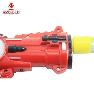 Children Handheld Gun Toy Fireworks 0.025CBM Logo Customized