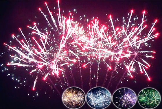 la exhibición profesional/100 tiros de los fuegos artificiales de 1.3g Un0335 apelmaza los fuegos artificiales por Año Nuevo