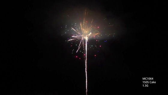 Mandarín 1.3g 150 300 500 600 1000 fuegos artificiales grandes de la torta de los tiros