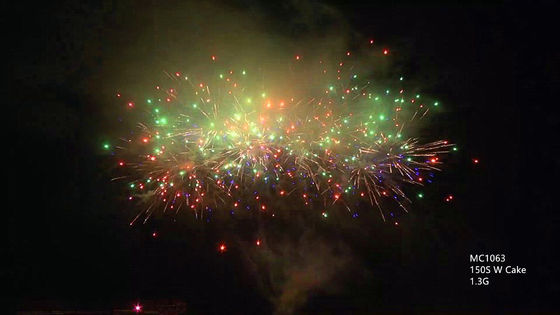 Fuegos artificiales profesionales de la pirotecnia del OEM 100 150 300 tiros