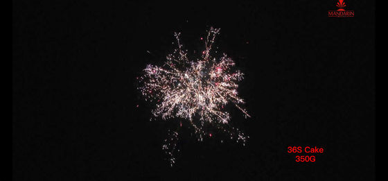 350G envío internacional tirado de los fuegos artificiales de la torta de la pirotecnia 36 a los E.E.U.U. Europa