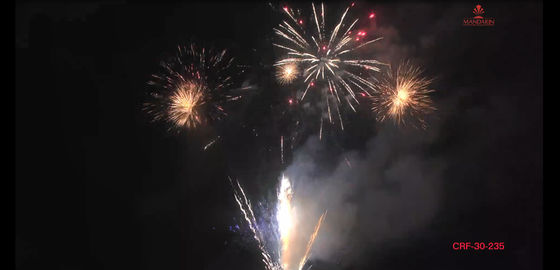 Liuyang 235 fuegos artificiales piros de la torta del saludo del consumidor de los tiros
