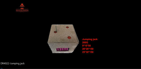 gramos piros de los fuegos artificiales de la torta del consumidor de 1.4G UN006 200 para la Navidad